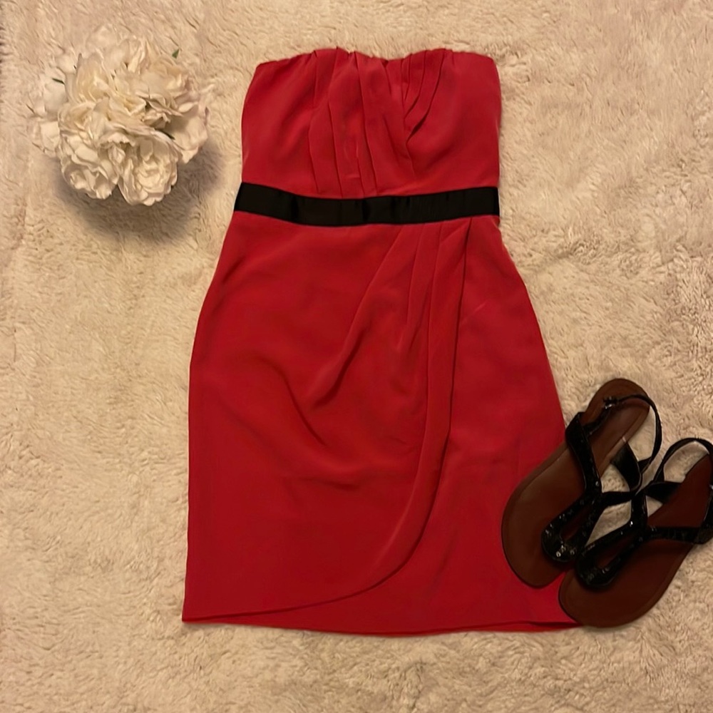 Pink Express strapless dress